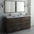 Fresca FVN31-3636ACA-FC Formosa 72" Floor Standing Double Sink Modern Bathroom Vanity with Mirrors in Acacia