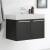 Fresca FCB8089BW-I Vista 30" Black Modern Bathroom Vanity with Integrated Sink