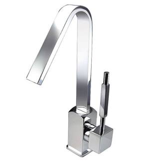 Fresca FFT1032CH Liris Vessel Mount Bathroom Faucet in Chrome