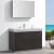 Fresca FVN8448GO Valencia 48" Gray Oak Free Standing Modern Bathroom Vanity with Medicine Cabinet