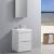 Fresca FVN8424WH Valencia 24" Glossy White Free Standing Modern Bathroom Vanity with Medicine Cabinet