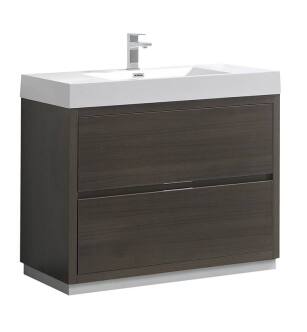 Fresca FCB8442GO-I Valencia 40" Gray Oak Free Standing Modern Bathroom Vanity