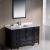 Fresca FVN20-123012ES Oxford 54" Traditional Bathroom Vanity with 2 Side Cabinets in Espresso