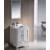 Fresca FVN2024AW Oxford 24" Traditional Bathroom Vanity in Antique White