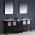 Fresca FVN62-301230ES-UNS Torino 72" Double Sink Modern Bathroom Vanity with Side Cabinet and Integrated Sinks in Espresso