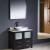 Fresca FVN6236ES-VSL Torino 36" Modern Bathroom Vanity with Vessel Sink in Espresso