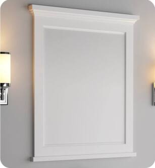 Fresca FMR2430WHM Windsor 30" Matte White Mirror