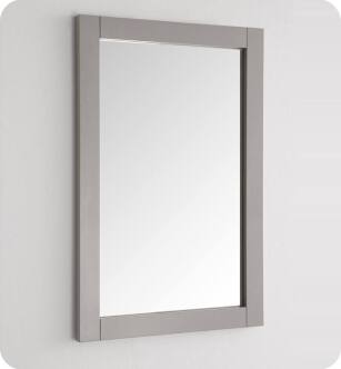 Fresca FMR2302GR Hartford 20" Gray Traditional Bathroom Mirror