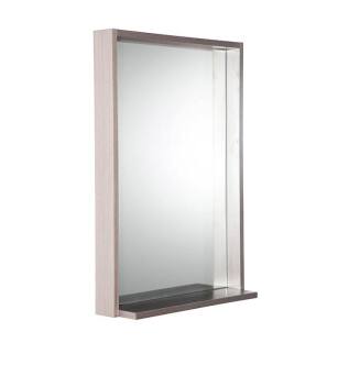 Fresca FMR8125GO Allier 22" Gray Oak Mirror with Shelf