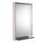 Fresca FMR8125GO Allier 22" Gray Oak Mirror with Shelf