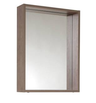 Fresca FMR8070GO Potenza 21" Gray Oak Mirror with Shelf