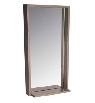 Fresca FMR8118GO Fresca Allier 16" Gray Oak Mirror with Shelf