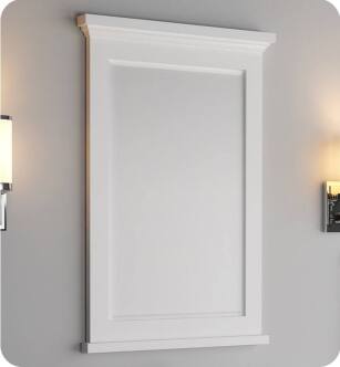 Fresca FMR2424WHM Windsor 24" Matte White Mirror