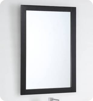 Fresca FMR2304BL Manchester 20" Black Traditional Bathroom Mirror