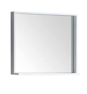Fresca FMR8130WH Allier 30" White Mirror with Shelf