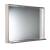 Fresca FMR8140GO Allier 40" Gray Oak Mirror with Shelf