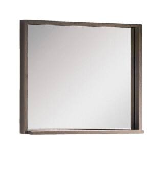 Fresca FMR8130GO Allier 30" Gray Oak Mirror with Shelf