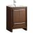 Fresca FCB8125WG-I Allier 24" Wenge Brown Modern Bathroom Cabinet with Sink