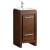 Fresca FCB8118WG-I Allier 16" Wenge Brown Modern Bathroom Cabinet with Sink