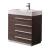 Fresca FCB8030GO-I Livello 30" Gray Oak Modern Bathroom Cabinet with Integrated Sink