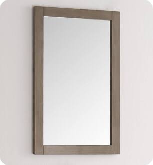Fresca FMR2301SA Silver Greenwich 20" Antique Silver Traditional Bathroom Mirror