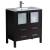 Fresca FCB6230ES-I Torino 30" Espresso Modern Bathroom Cabinet with Integrated Sink