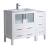 Fresca FCB62-3012WH-I Torino 42" White Modern Bathroom Cabinets with Integrated Sink