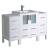 Fresca FCB62-122412WH-I Torino 48" White Modern Bathroom Cabinets with Integrated Sink