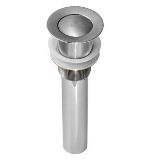 Fresca FPU1240BN Pop-up Drain Without Overflow in Brushed Nickel