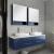 Fresca FVN6160RBL-VSL-D Lucera 60" Blue Wall Hung Double Vessel Sink Modern Bathroom Vanity with Medicine Cabinets