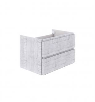Fresca FCB3130RWH Formosa 30" Wall Hung Modern Bathroom Cabinet in Rustic White