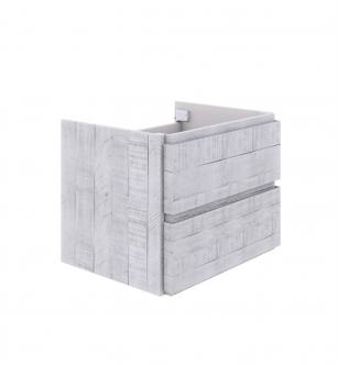 Fresca FCB3124RWH Formosa 24" Wall Hung Modern Bathroom Cabinet in Rustic White