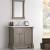 Fresca FVN2236SA Kingston 37" Antique Silver Traditional Bathroom Vanity with Mirror