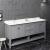 Fresca Manchester 72" Gray Traditional Double Sink Bathroom Cabinet with Top & Sinks