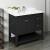 Fresca Manchester 40" Black Traditional Bathroom Cabinet with Top & Sink