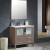 Fresca FVN6236GO-UNS Torino 36" Modern Bathroom Vanity with Integrated Sink in Gray Oak