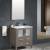 Fresca FVN6230GO-UNS Torino 30" Modern Bathroom Vanity with Integrated Sink in Gray Oak