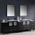 Fresca FVN62-96ES-UNS Torino 96" Double Sink Modern Bathroom Vanity with 3 Side Cabinets and Integrated Sinks in Espresso