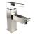 Fresca FFT1030BN Versa Single Hole Bathroom Faucet in Brushed Nickel