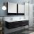 Fresca FVN6160ES-UNS-D Lucera 60" Espresso Wall Hung Double Undermount Sink Modern Bathroom Vanity with Medicine Cabinets