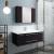 Fresca FVN6142ES-UNS Lucera 42" Espresso Wall Hung Undermount Sink Modern Bathroom Vanity with Medicine Cabinet