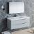 Fresca FVN9048GRG Tuscany 48" Glossy Gray Wall Hung Modern Bathroom Vanity with Medicine Cabinet