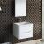 Fresca FVN9024WH Tuscany 24" Glossy White Wall Hung Modern Bathroom Vanity with Medicine Cabinet