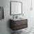 Fresca FVN3136ACA Formosa 36" Wall Hung Modern Bathroom Vanity with Mirror in Acacia