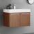 Fresca FCB8089TK-I Vista 30" Teak Modern Bathroom Vanity with Integrated Sink