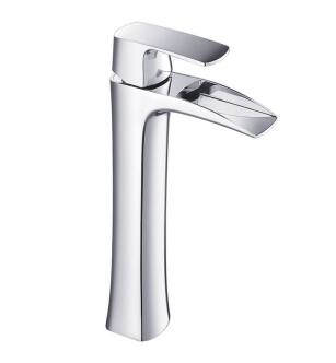 Fresca FFT3072CH Fortore Single Hole Vessel Mount Bathroom Faucet in Chrome