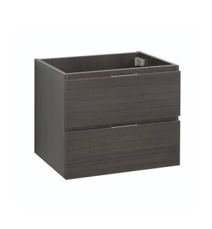 Fresca FCB8324GO Valencia 24" Gray Oak Wall Hung Modern Bathroom Cabinet