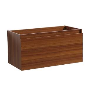Fresca FCB8008TK Mezzo 36" Teak Modern Bathroom Vanity