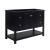 Fresca FCB2348BL Manchester 48" Black Traditional Bathroom Cabinet