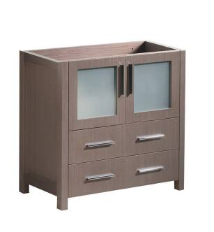 Fresca FCB6230GO Torino 30" Gray Oak Modern Bathroom Cabinet